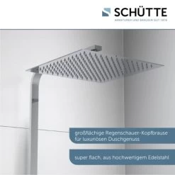 Schütte Überkopf-Brauseset Ocean Mit Thermostat-Ablage Chrom-Weiß 14 Schütte Überkopf-Brauseset Ocean Mit Thermostat-Ablage Chrom-Weiß -Badezimmerbedarf Geschäft 4731808 2759 5