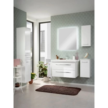 Fackelmann Hängeschrank 30 Cm Milano Weiß 4 Fackelmann Hängeschrank 30 Cm Milano Weiß – Bild 2