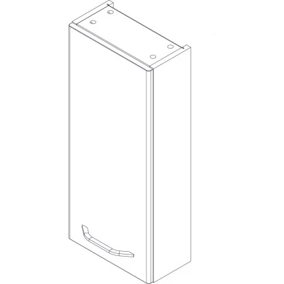 Fackelmann Hängeschrank 30 Cm Milano Weiß 8 Fackelmann Hängeschrank 30 Cm Milano Weiß – Bild 6