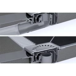 ESS Easy Drain Duschboard Aqua Brillant 120 X 110 Cm Komplettset -Badezimmerbedarf Geschäft 4855755 1709 b5