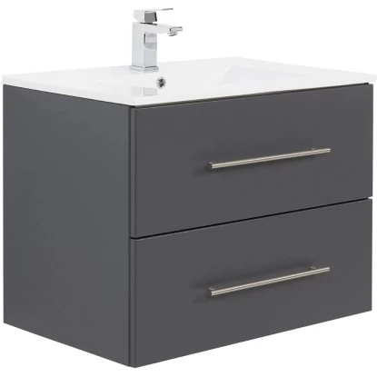 Posseik Waschtisch Homeline 54 Cm X 70 Cm X 46 Cm Anthrazit 4 Posseik Waschtisch Homeline 54 Cm X 70 Cm X 46 Cm Anthrazit – Bild 2