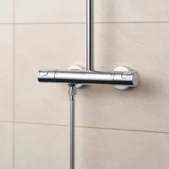 Grohe QuickFix Duschsystem Vitalio Start 250 Mit Thermostat Für Die Wandmontage -Badezimmerbedarf Geschäft 5037411 7