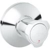 Grohe UP-Ventil Oberbau Costa Chrom Markierung Rot -Badezimmerbedarf Geschäft 518004 4520 19807001