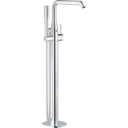 Grohe Einhand-Wannenbatterie Essence Bodenmontage Chrom 3 Grohe Einhand-Wannenbatterie Essence Bodenmontage Chrom
