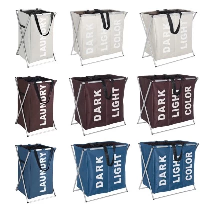 Wenko Wäschesammler Duo Beige 120 L 4 Wenko Wäschesammler Duo Beige 120 L – Bild 2