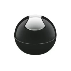 Spirella Abfallbehälter Bowl Kunststoff Shiny Black