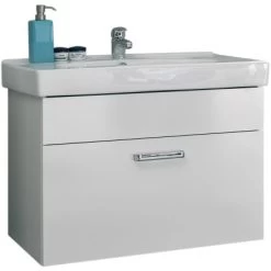 Pelipal Waschplatz 80 Cm Quickset 312 Weiß