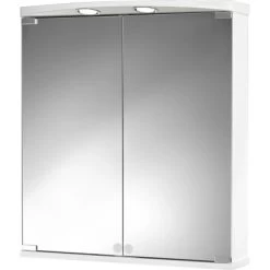 Jokey Spiegelschrank Ampado LED 60 Cm X 66 Cm X 21 Cm Weiß