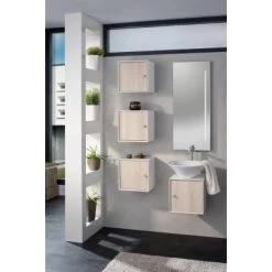 Fackelmann Unterschrank S 35 Cm Ix! Weiß-Esche -Badezimmerbedarf Geschäft 565577 3254 4 1