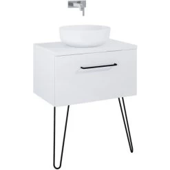 Maximus Waschbeckenunterschrank 70 Cm Futuris Weiß -Badezimmerbedarf Geschäft 5907546854584 4807 2