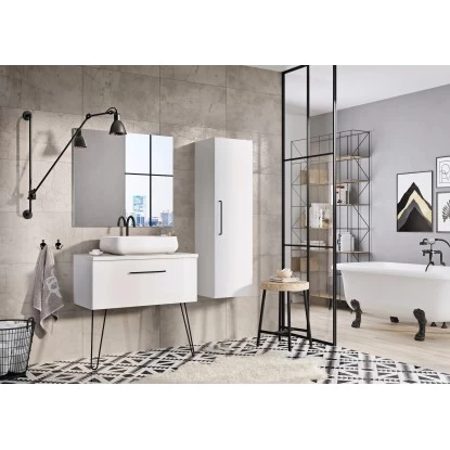 Maximus Waschbeckenplatte 70,2 Cm Futuris Weiß 4 Maximus Waschbeckenplatte 70,2 Cm Futuris Weiß – Bild 2