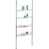 Wenko Teleskopregal Ellera Chrom 65 - 285 Cm X 71 Cm X 20 Cm -Badezimmerbedarf Geschäft 597100 4008838185971 de 01