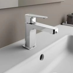 Ideal Standard Waschtischarmatur Cerafine D H80 Ohne Ablaufgarnitur Chrom -Badezimmerbedarf Geschäft 611195 3049 6