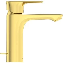 Ideal Standard Waschtischarmatur Connect Air Grande Brushed Gold -Badezimmerbedarf Geschäft 612221 3049 3