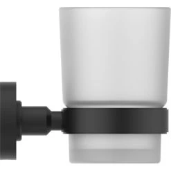 Ideal Standard Einzel-Mundglas IOM Silk Black -Badezimmerbedarf Geschäft 614424 3049 2