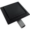 VerosanPro Duschrinne-Bodenablauf Nakia Quadratisch Matt Schwarz 25 Cm X 25 Cm -Badezimmerbedarf Geschäft 640041 4259 1