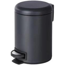 Wenko Treteimer Leman Schwarz 3 L