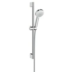 Hansgrohe Brauseset Crometta 100 Vario Mit Brausestange 65 Cm Weiß-Chrom