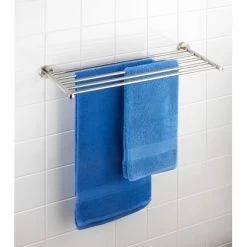 Wenko Wandregal Faella Silber 29,5 Cm X 69,5 Cm X 5,5 Cm -Badezimmerbedarf Geschäft 679644 1068 4