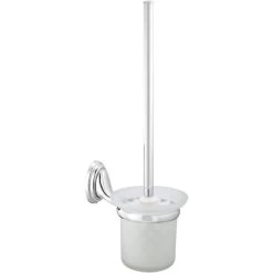 CMI WC-Bürstengarnitur S200 Aus Milchglas Mit Verchromter Halterung