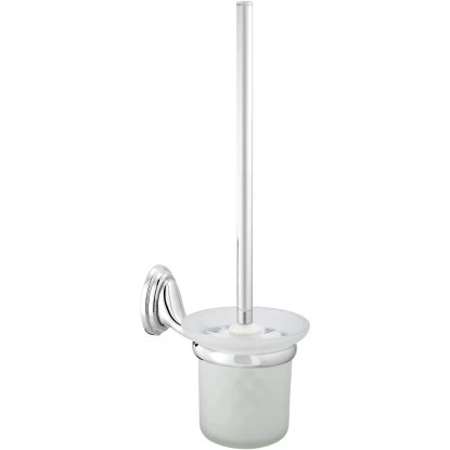 CMI WC-Bürstengarnitur S200 Aus Milchglas Mit Verchromter Halterung 3 CMI WC-Bürstengarnitur S200 Aus Milchglas Mit Verchromter Halterung