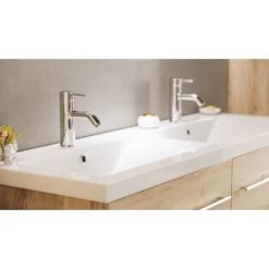 Posseik Badmöbel-Set Aurelion XL Eiche Hell Seidenglanz 4-teilig -Badezimmerbedarf Geschäft 73 AURELIONXLSET000214DE 3