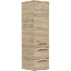 Posseik Badmöbel-Set Aurelion XL Eiche Hell Seidenglanz 4-teilig -Badezimmerbedarf Geschäft 73 AURELIONXLSET000214DE 6