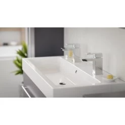 Posseik Badmöbel-Set Livono 100 Cm Anthrazit Seidenglanz6-teilig -Badezimmerbedarf Geschäft 73 LIVONOSET1006000104DE 5