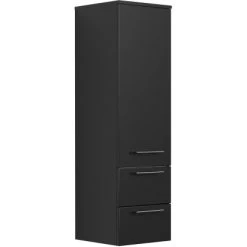 Posseik Badmöbel-Set Luna 100 Cm Anthrazit Seidenglanz 4-teilig -Badezimmerbedarf Geschäft 73 MODENASET1004000104DE 7