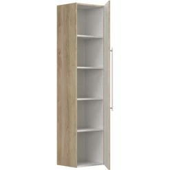 Posseik Badmöbel-Set Teramo 100 Cm Eiche Hell Seidenglanz5-teilig 21 Posseik Badmöbel-Set Teramo 100 Cm Eiche Hell Seidenglanz5-teilig -Badezimmerbedarf Geschäft 73 TERAMOSET1005000214DE 8