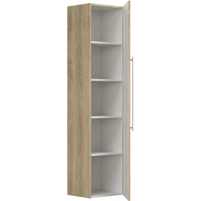 Posseik Badmöbel-Set Teramo 100 Cm Eiche Hell Seidenglanz5-teilig 11 Posseik Badmöbel-Set Teramo 100 Cm Eiche Hell Seidenglanz5-teilig – Bild 9