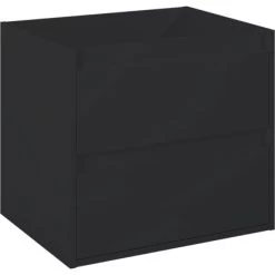 Maximus Waschbeckenunterschrank Sisi Schwarz Matt 60 Cm