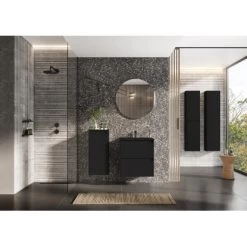 Maximus Waschbeckenunterschrank Sisi Schwarz Matt 60 Cm 11 Maximus Waschbeckenunterschrank Sisi Schwarz Matt 60 Cm -Badezimmerbedarf Geschäft 758080 4807 3