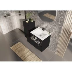 Maximus Waschbeckenunterschrank Sisi Schwarz Matt 60 Cm 13 Maximus Waschbeckenunterschrank Sisi Schwarz Matt 60 Cm -Badezimmerbedarf Geschäft 758080 4807 5