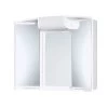 Jokey Spiegelschrank Angy 50 Cm X 59 Cm X 15 Cm Weiß