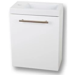 Sanotechnik Waschtisch Fantasy 40 Cm Weiß Mit Softclose-System