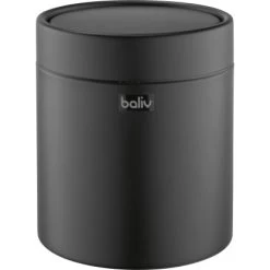 Baliv Kosmetikeimer Industrial 1,25 L Metall Schwarz