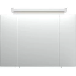 Posseik Spiegelschrank 90 Cm Weiß Hochglanz 9 Posseik Spiegelschrank 90 Cm Weiß Hochglanz -Badezimmerbedarf Geschäft 7 4873 PSPS90CM1000101DE 2