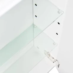 Posseik Spiegelschrank 90 Cm Weiß Hochglanz 11 Posseik Spiegelschrank 90 Cm Weiß Hochglanz -Badezimmerbedarf Geschäft 7 4873 PSPS90CM1000101DE 4