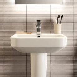 Ideal Standard Waschtisch I.life S 50 Cm Weiß 15 Ideal Standard Waschtisch I.life S 50 Cm Weiß -Badezimmerbedarf Geschäft 8014140491606 3049 AB 06