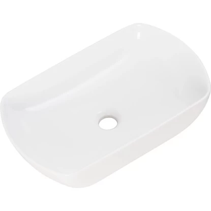 Fackelmann Aufsatzbecken Oval 50 Cm Weiß 3 Fackelmann Aufsatzbecken Oval 50 Cm Weiß