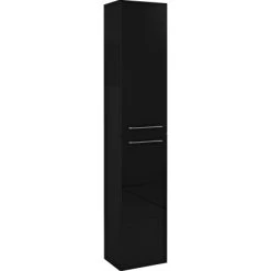 Hochschrank 30 Cm Madrid Schwarz