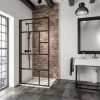 Schulte Alexa Style 2.0 Duschwand Walk In BlackStyle Atelier 1 Dekor 100 X 200cm 1 Schulte Alexa Style 2.0 Duschwand Walk In BlackStyle Atelier 1 Dekor 100 X 200cm -Badezimmerbedarf Geschäft 8451056