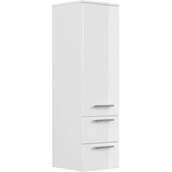 Posseik Badmöbel-Set Homeline 80 Cm Weiß Hochglanz 6-teilig -Badezimmerbedarf Geschäft 873 AVERSASET806000101DE 5