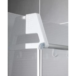 Wenko Handtuchhalter Compact Aluminium -Badezimmerbedarf Geschäft 8806416 1068 3303100 3