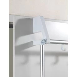 Wenko Handtuchhalter Compact Aluminium -Badezimmerbedarf Geschäft 8806416 1068 3303100 4