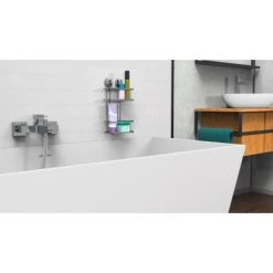 Eisl Duschablage Wand Ohne Bohren Rostfreier Edelstahl 2 Etagen -Badezimmerbedarf Geschäft 9002560799111 2759 6