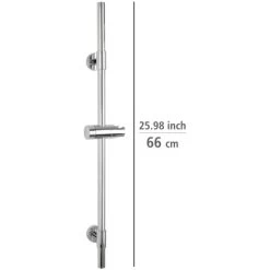 Wenko Duschstange Basic Chrom -Badezimmerbedarf Geschäft 903254 1068 04