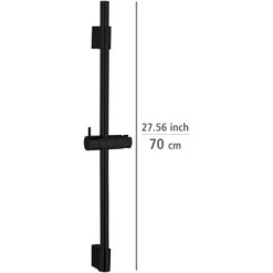 Wenko Duschstange Classic Schwarz 70 Cm 9 Wenko Duschstange Classic Schwarz 70 Cm -Badezimmerbedarf Geschäft 903263 1068 04
