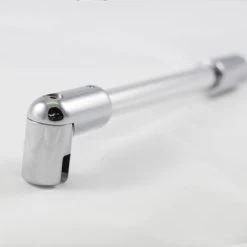 Breuer Eckeinstieg DrehfalttürElana Komfort Chrom Klarglas 80 X 80 Cm -Badezimmerbedarf Geschäft 923 2570 Stabilisator rund